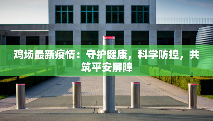 鸡场最新疫情：守护健康，科学防控，共筑平安屏障